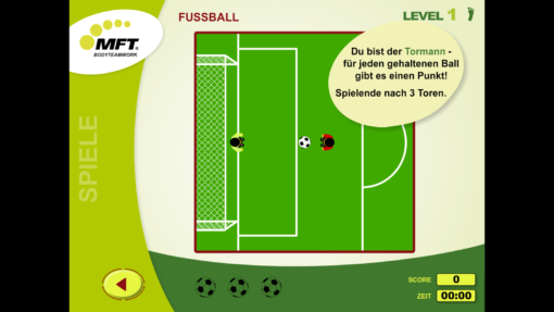 MFT Challenge Disc App - Trainings-Spiel Fußball